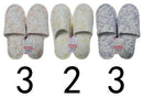 外縫いスリッパ（フラワー）２２ｃｍ－２４ｃｍ