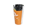 プラスチックカップ（ブラック、オレンジ、２個）２個入、ブラック、オレンジ