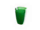 プラスチックカップ（無地、グリーン、２個）