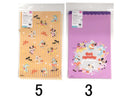 底マチクリアバッグ、６枚、ＨＷＣＧ（ミッキー＆フレンズ）１６ｃｍ×２５ｃｍ×６ｃｍ