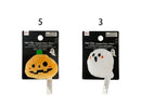 ヘアクリップ（かぼちゃおばけ＆おばけ）