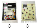 ジップハンドルバッグ、４枚（ミッキー＆フレンズ）１３ｃｍ×１７ｃｍ