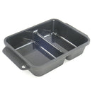 バーベキュープレート（深型、ブラック）