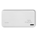 ＰＤ対応　２０Ｗ　モバイルバッテリー　１０、０００ｍＡｈ　白