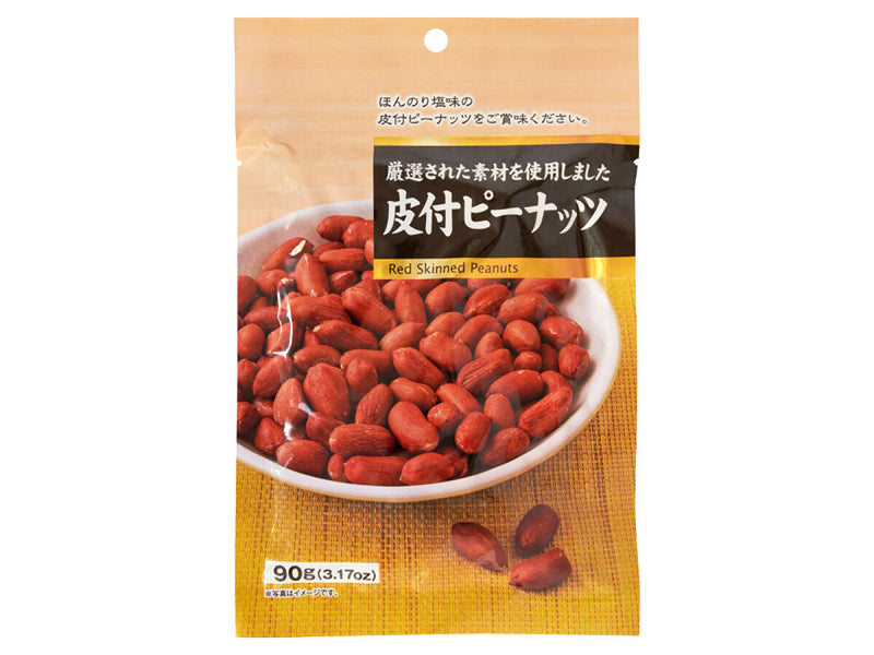 三都屋商事　皮付きピーナッツ　９０ｇ　９０ｇ×１個入