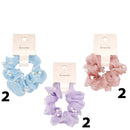 シュシュ（シャイン、フェイクパール、パステル）