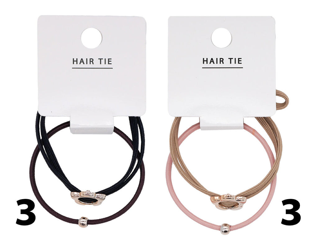 ヘアゴムセット（メタル、フラワー） -100均 通販 ダイソーオンライン