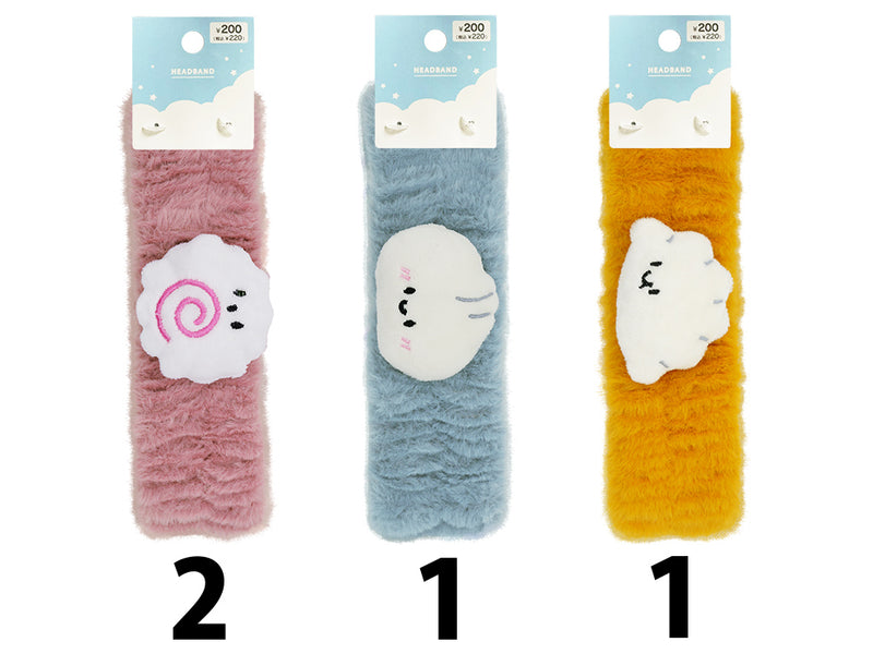 ふわふわヘアバンド（ナルト、点心）