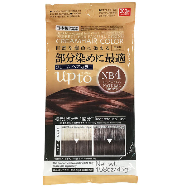 UPTO白髪用ヘアカラーNB4 -100均 通販 ダイソーオンライン