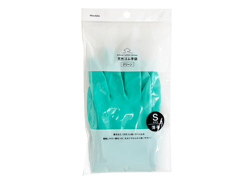天然ゴム手袋Ｓサイズ 薄手タイプなし