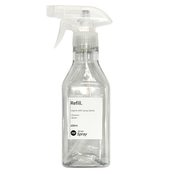 DHD project15-ボトムスプレータイプ 1dp スプレーボトル 角 クリア400mL -100均 通販 ダイソー