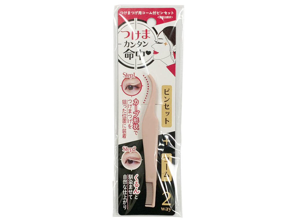 つけまつげ用コーム付ピンセット -100均 通販 ダイソーオンライン