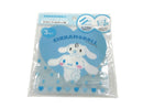 ダイカットフィルムチャック袋　シナモン　水色