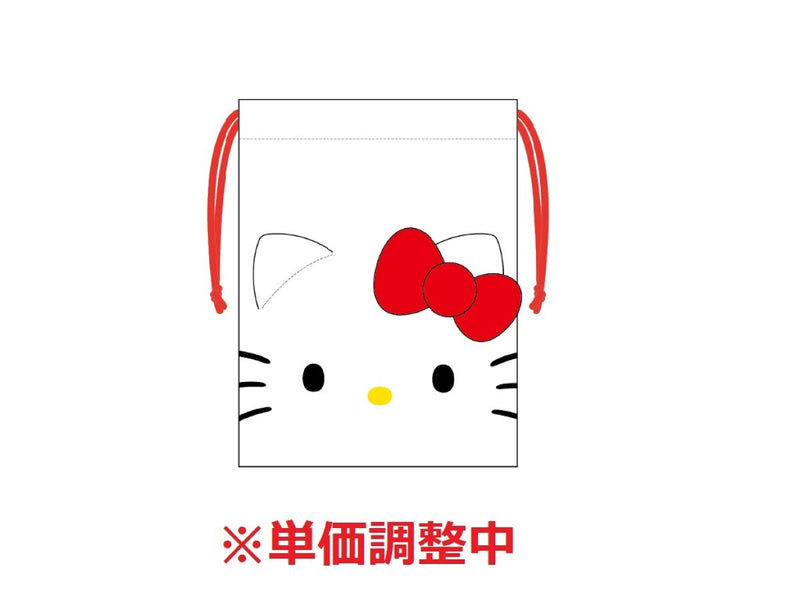 ダイカット巾着　キティ