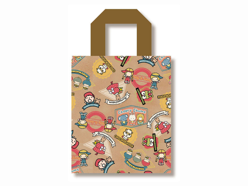デイリートートバッグＳ　スクエア　サンリオキャラクターズ　レトロ