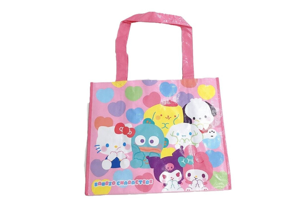 ショッピングバッグ サンリオキャラクターズ ぷにきゅきゅ -100均 通販