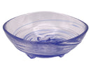 びいどろガラス　カラードット　ボウル　青
