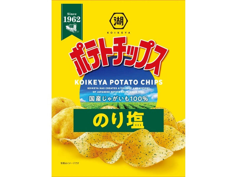 湖池屋　ポテトチップス　のり塩　６０ｇ