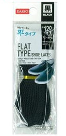 靴ひも_平タイプ１２０㎝_黒