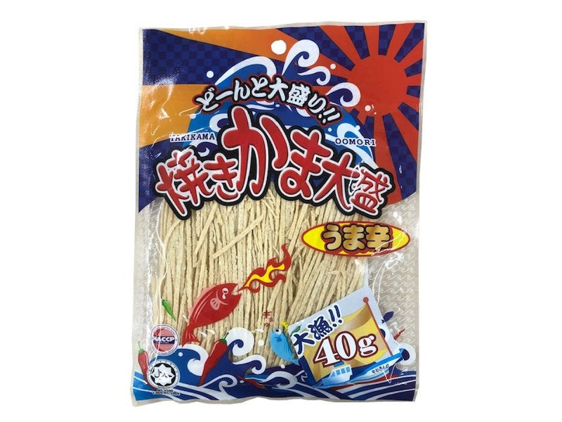 やおきん　焼きかま大盛うま辛　４０ｇ４０ｇ×１個入