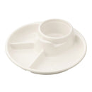 バーベキューディッシュ丸アイボリー