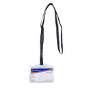 名札（ストラップ・ヨコ・ソフト・両差し）内寸約５．４×９．２