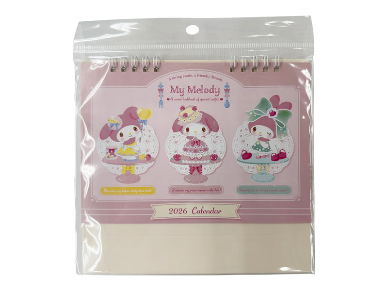 卓上カレンダー（マイメロディ）なし