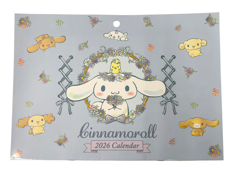 壁掛けカレンダー（シナモロール）なし