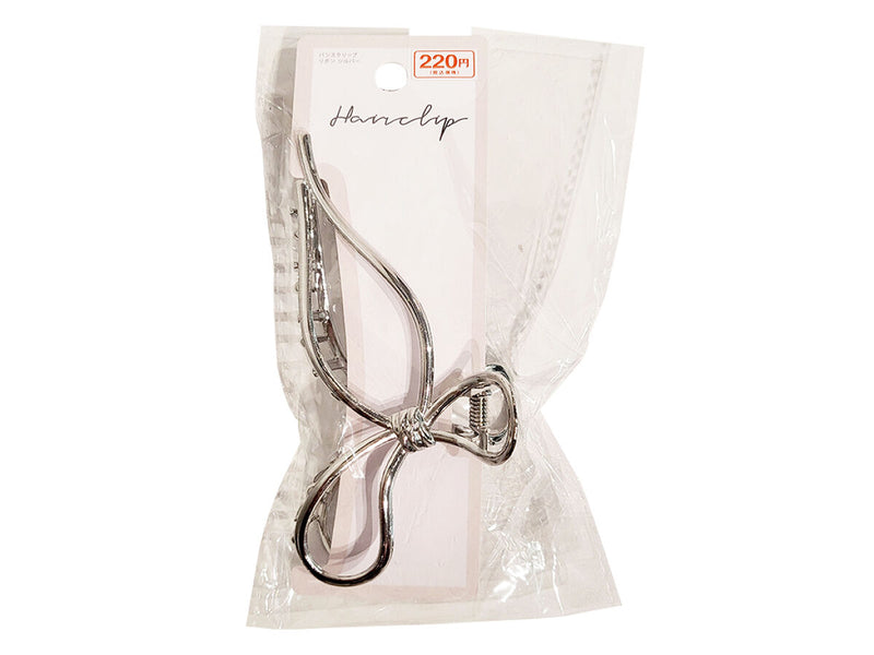 バンスクリップリボンシルバー