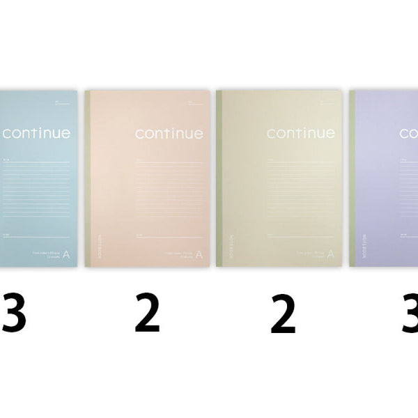 A4ノート スモーキーコンティニュー A罫 32枚 -100均 通販