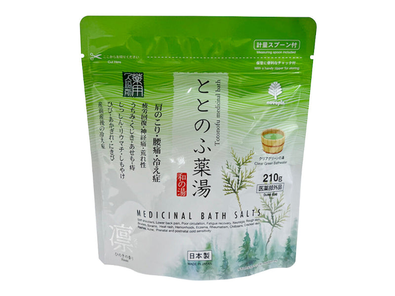 ととのふ薬湯　ひのきの香り２１０ｇ