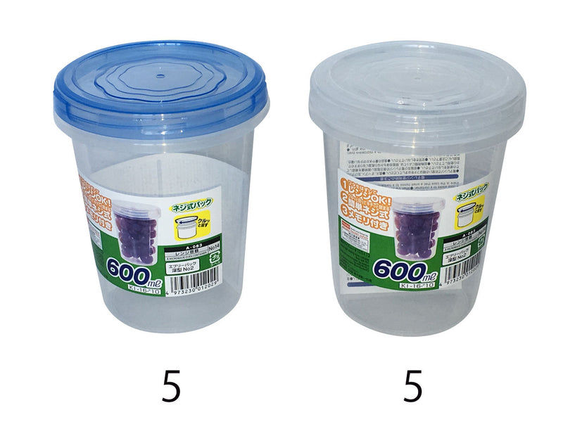 エブリーパック深型Ｎｏ２　６００ｍｌ　φ１０．５×高１３ｃｍ