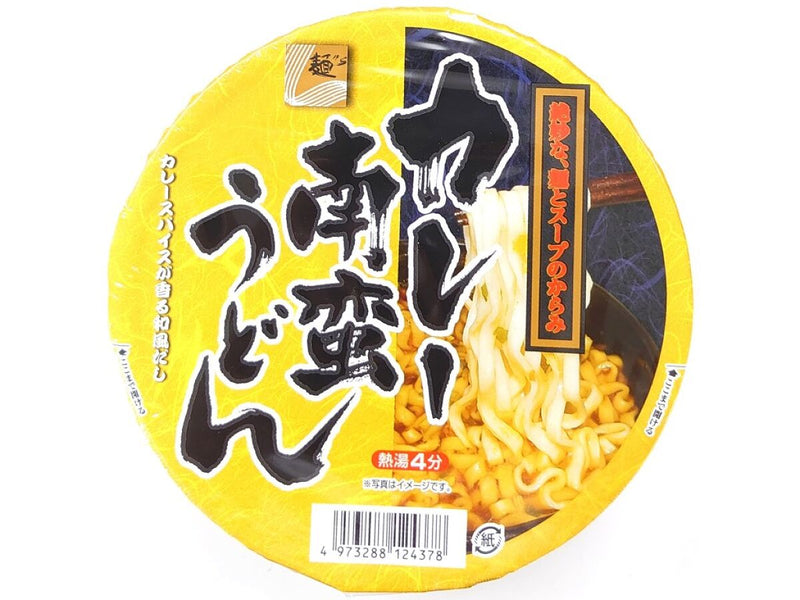 麺のスナオシ　カレー南蛮うどん　８１ｇカップ