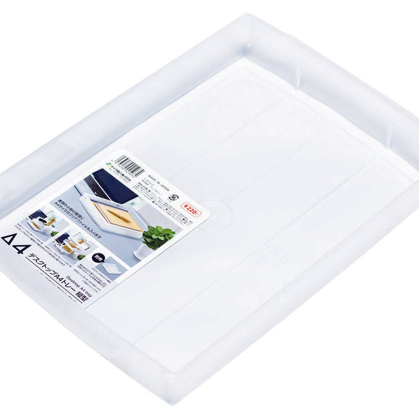 デスクトップA4トレー 縦型 クリア -100均 通販 ダイソーオンライン