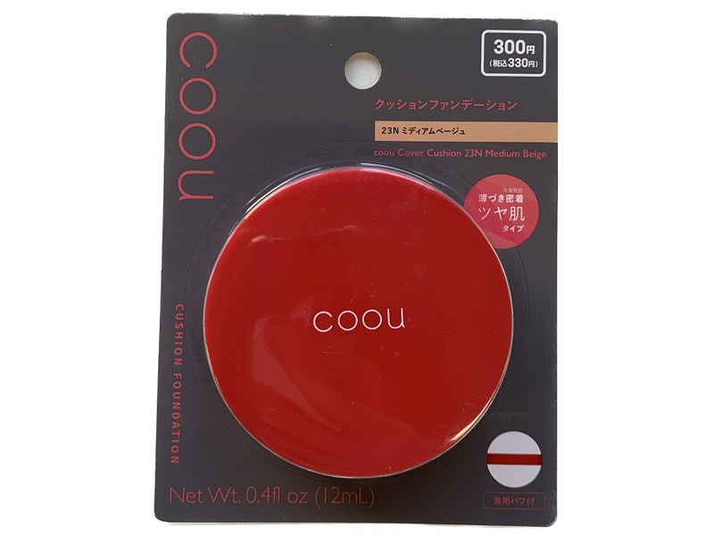 コーウ　カバークッション　２３Ｎミディアムベージュ１２ｍＬ