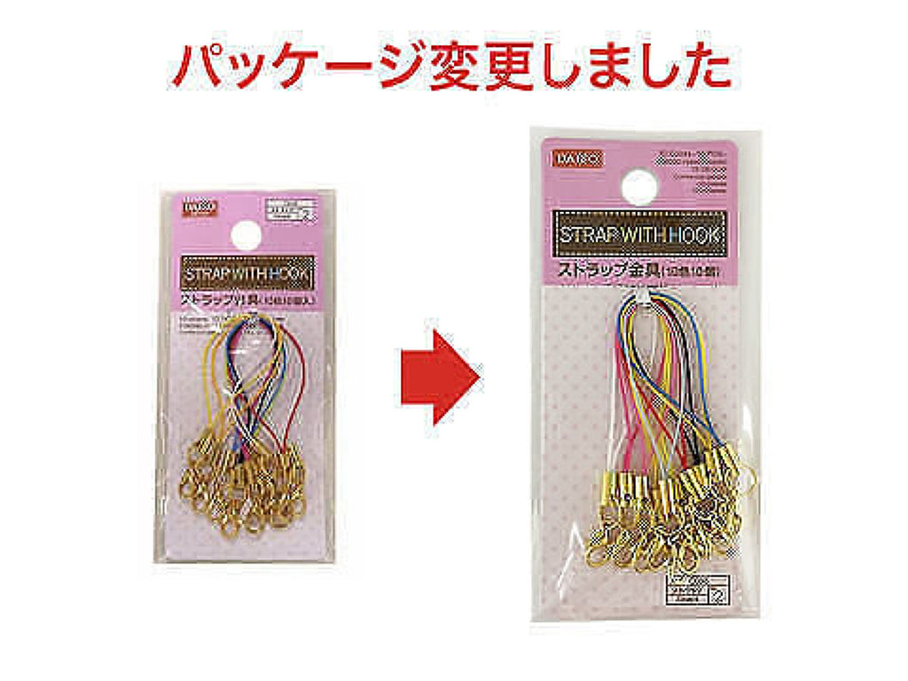 送料無料・新品　ストラップ　アソート３０個セット　７７７７円 ストラップ金具（10色、10個） -100均 通販 ダイソーオンライン