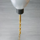 チタンコーティング鉄工ドリル刃２．０ｍｍ６角ビット付