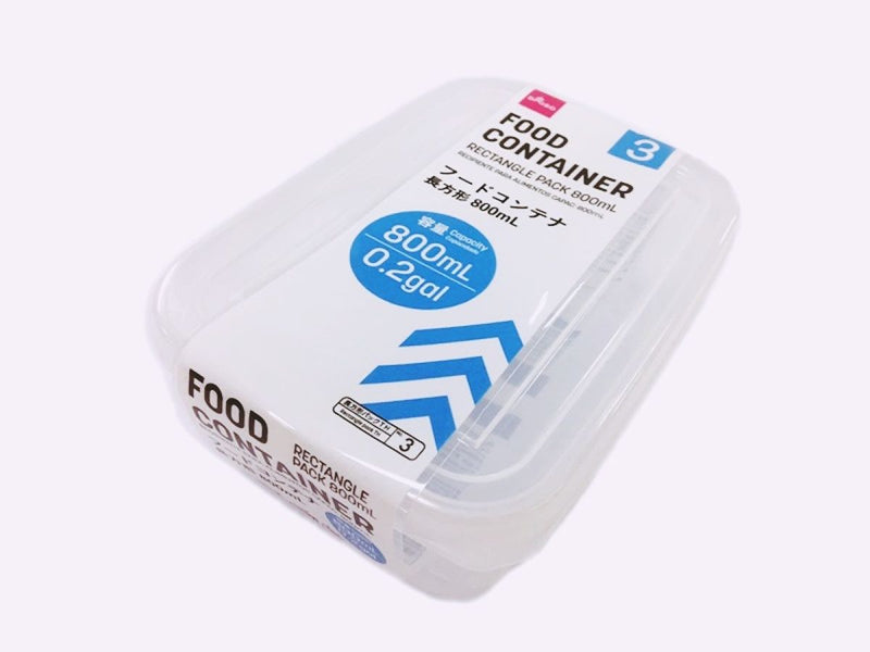 フードコンテナ（長方形パック）長さ８００ｍＬ