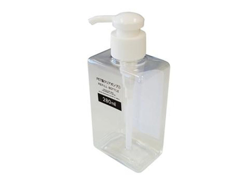 ＰＥＴ製クリアポンプ②２８０ｍｌ