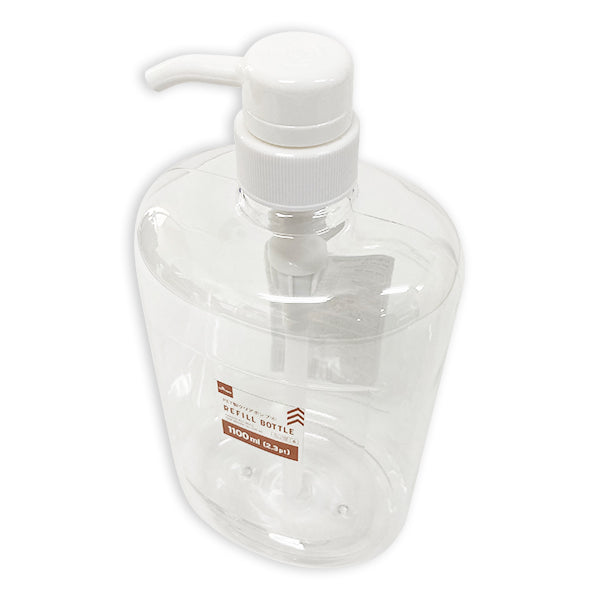 PET製クリアポンプ⑥1100ml -100均 通販 ダイソーオンライン