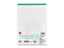 レポートパッド（Ｂ５、方眼罫、５ｍｍ、８０枚）