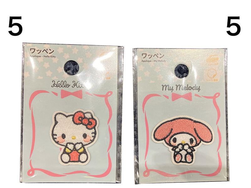 ワッペン（ハローキティ・マイメロディ）