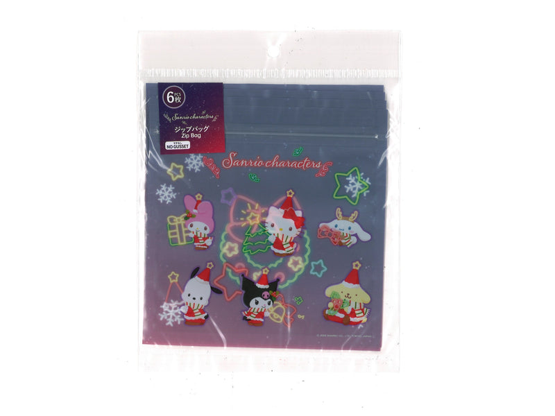 ジップバッグ（サンリオキャラクターズ）１５ｃｍ×１５ｃｍ