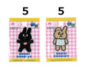 パイルワッペン（クロ・トビー）（ＢＵＮＮＹ　ＫＯＮＢＩＮＹ　　バニーコンビニ）