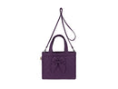 ２ＷＡＹ角型バッグ（リボン付、ダークパープル）ＮＢＦ―７０３ＡＷＲ