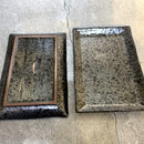 天目焼き物皿_20×13cm