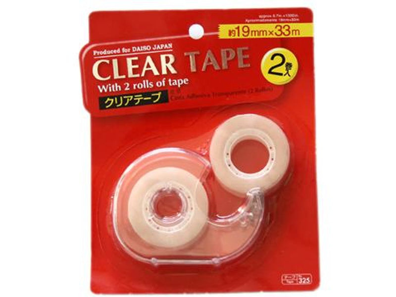 クリアテープ（19mm×33m、2巻入）