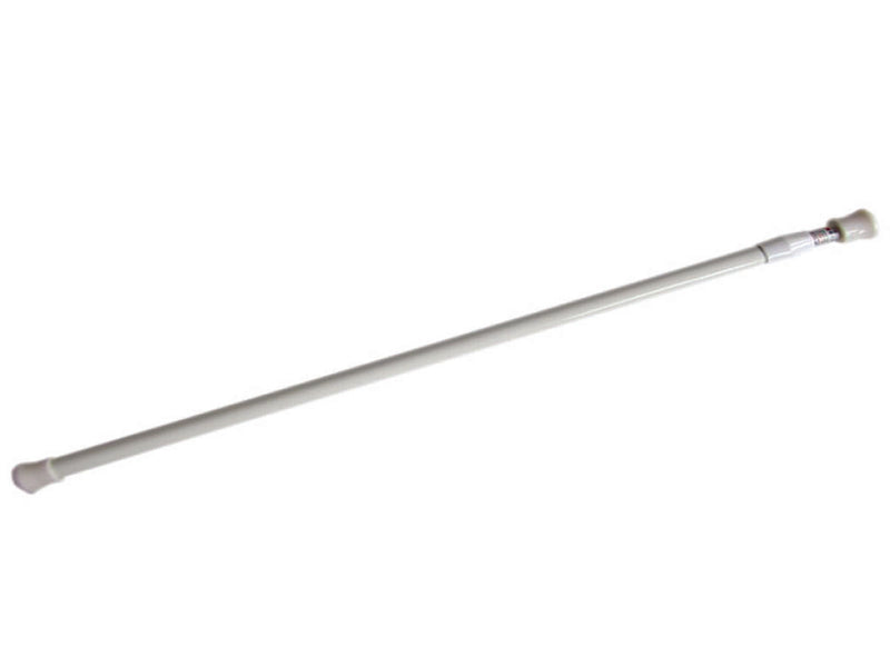 伸縮式つっぱり棒ホワイト50-70cmΦ10-13mm
