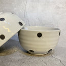 和風ドット柄どんぶり約13.5cm