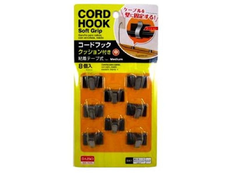 コードフック　クッション付き　中　８個入